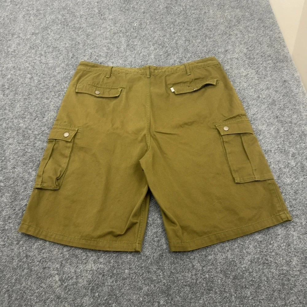 Levi's‎ Cargo Shorts Mens 4 Olive Green Cotton Multi Pocket Utility Gorpcore